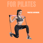 Pilates Bar with Resistance Bands